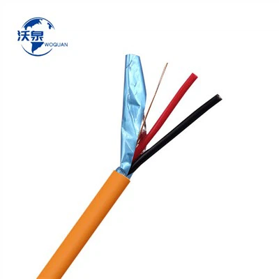 PVC İzoleli Yangın Alarm Teli Yangın Dayanımı Al Folyo Kalkanı
